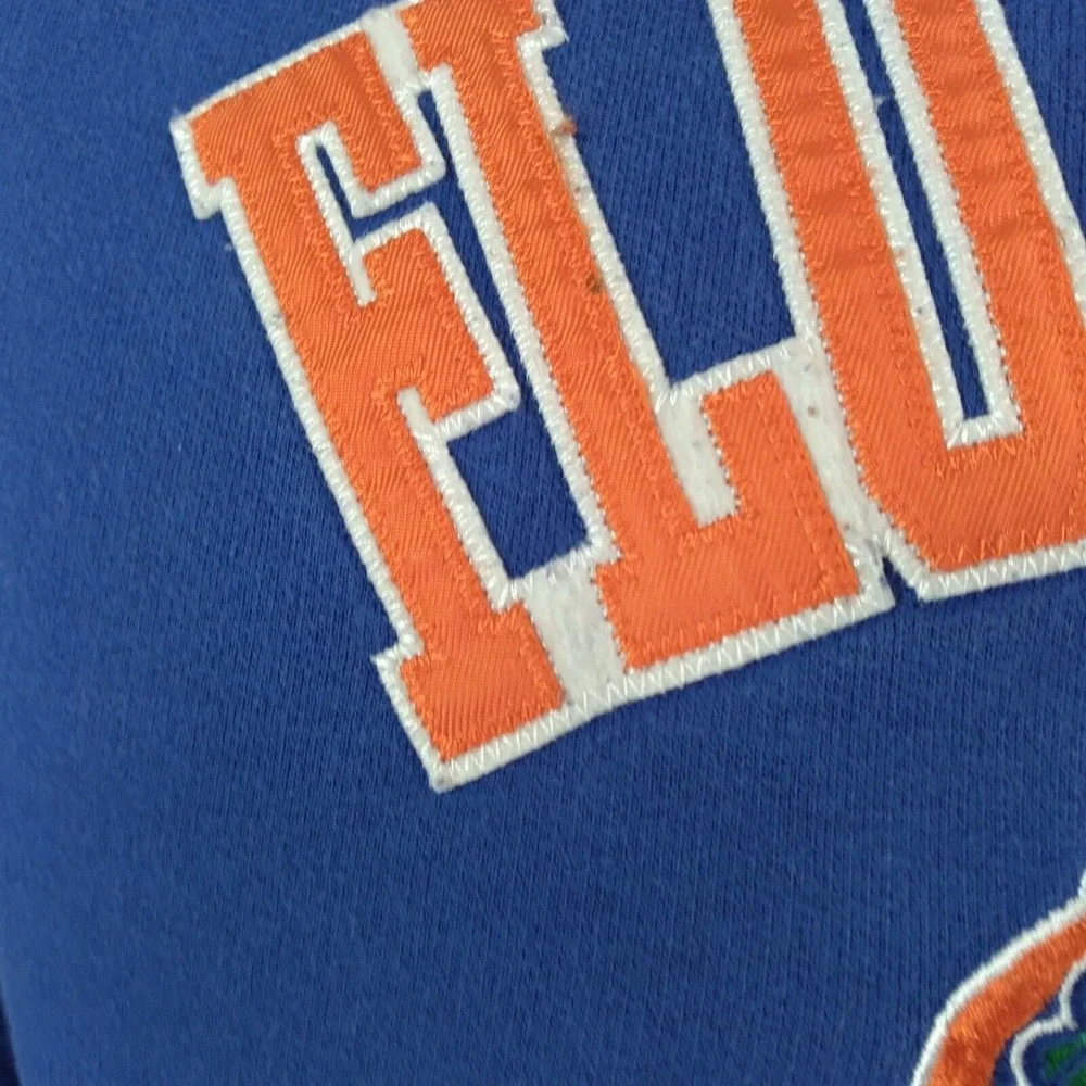 Adidas Florida Gators hoodie sweatshirt sweater youth medium blue embroidered